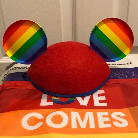 Disney gay pride lgbt (qia) rainbow ear bag set - Picture 7 of 8